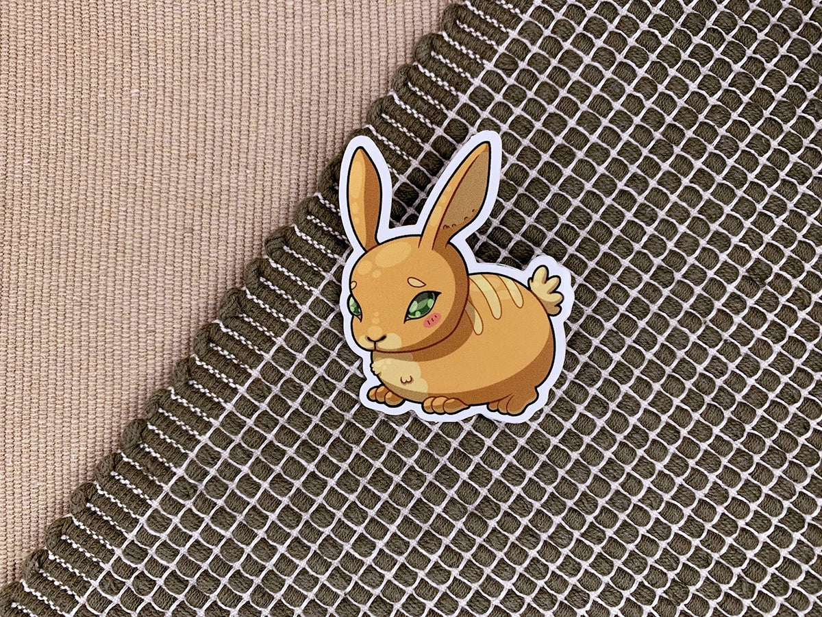 Bunny Loaf Vinyl Sticker