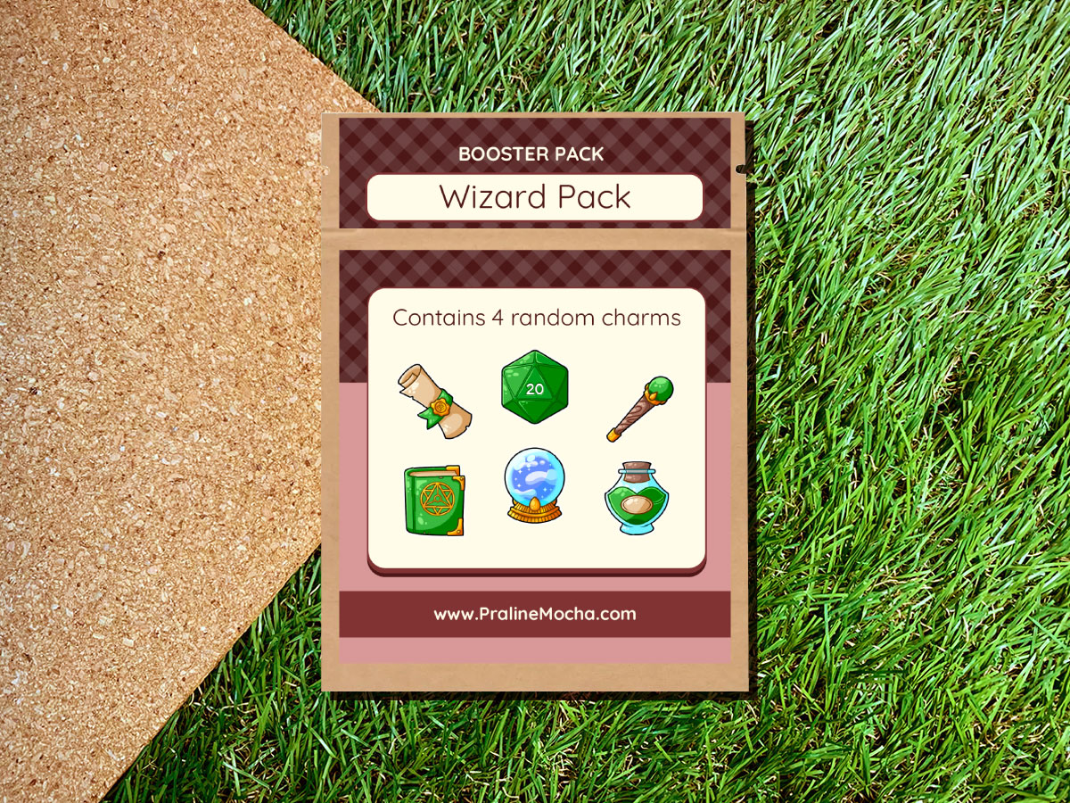 High Fantasy Shaker Keyring Booster Pack