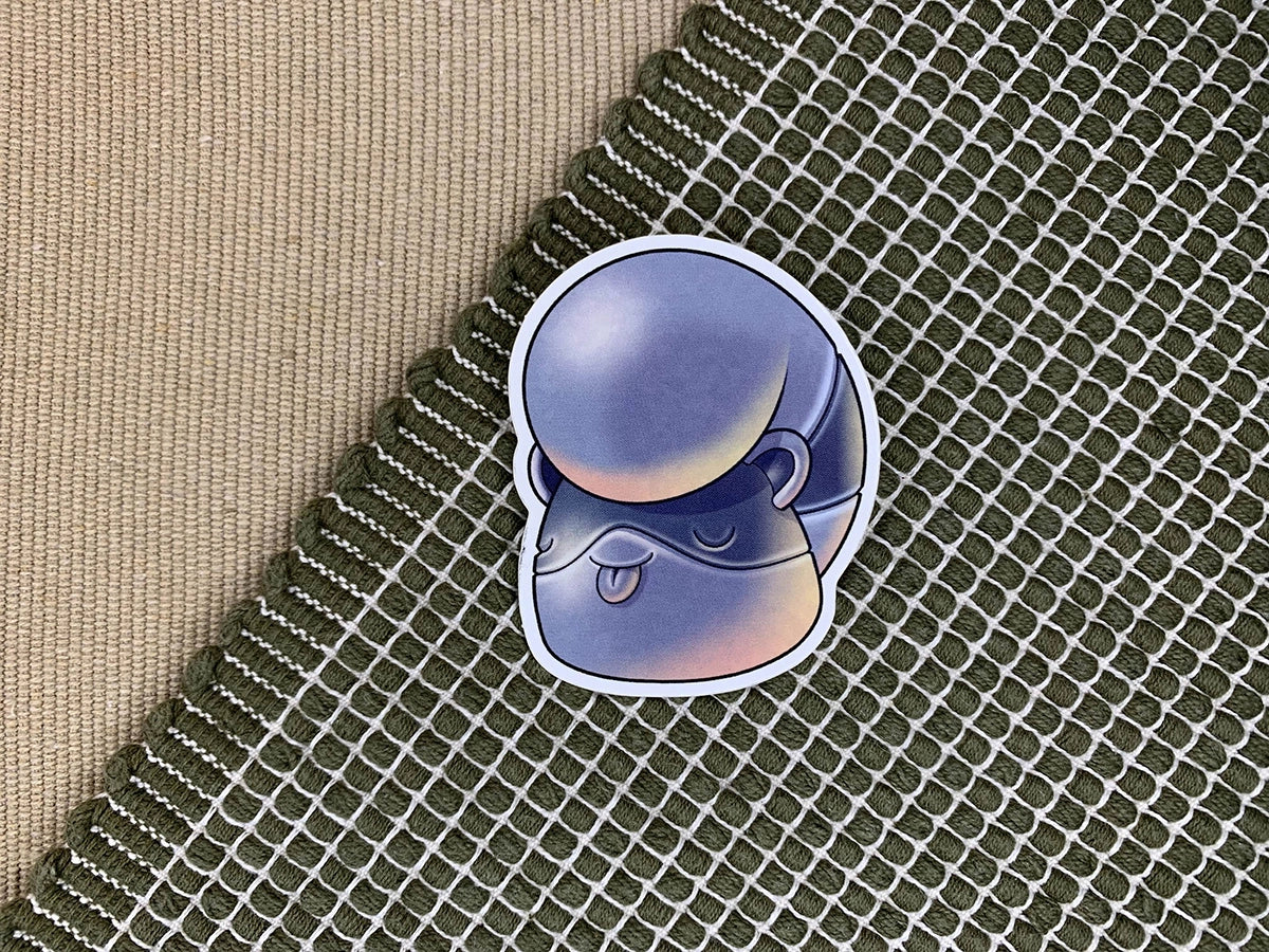 Ringtail Slime Vinyl Sticker