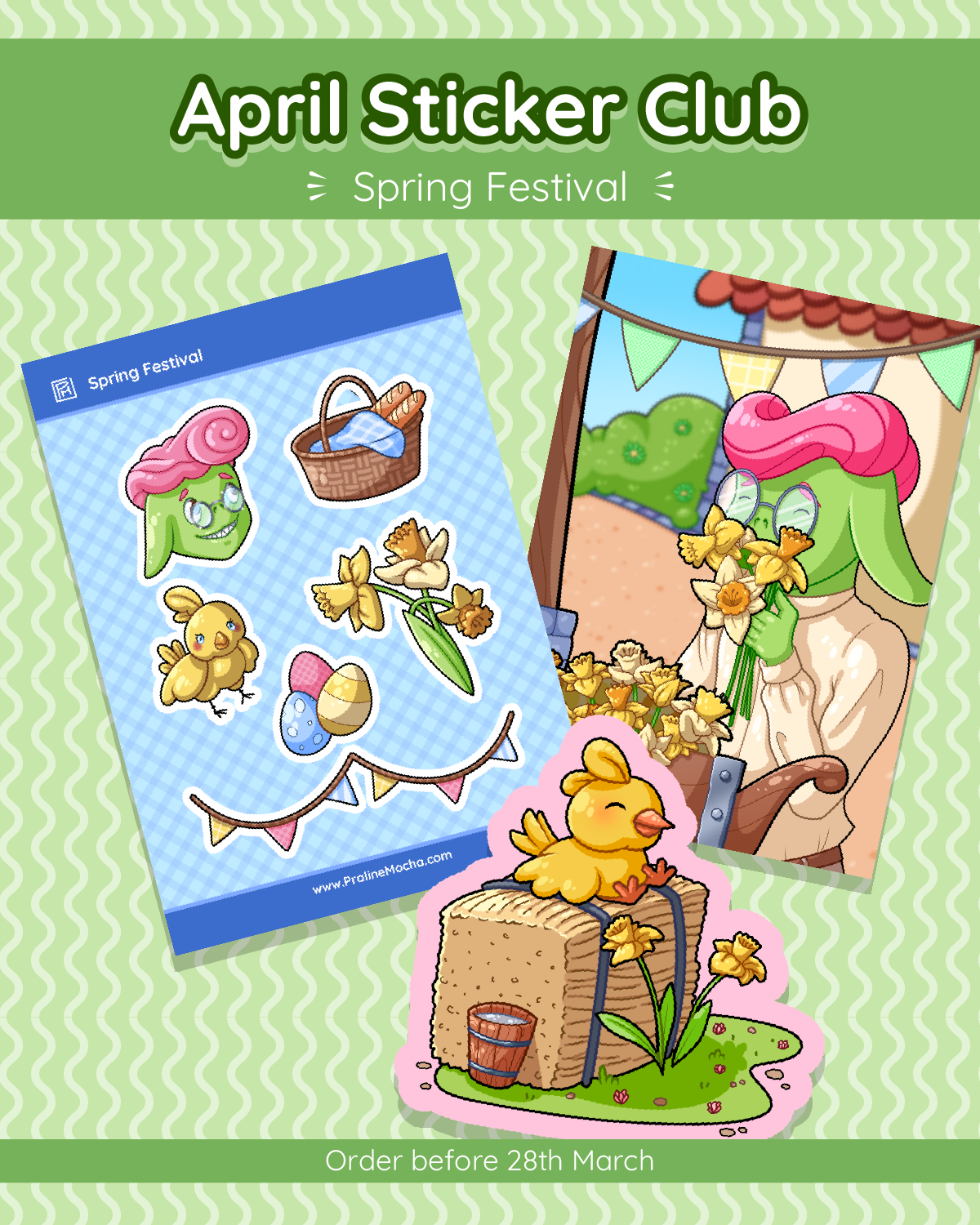 Monthly Sticker Club