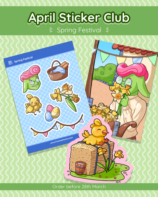 Monthly Sticker Club
