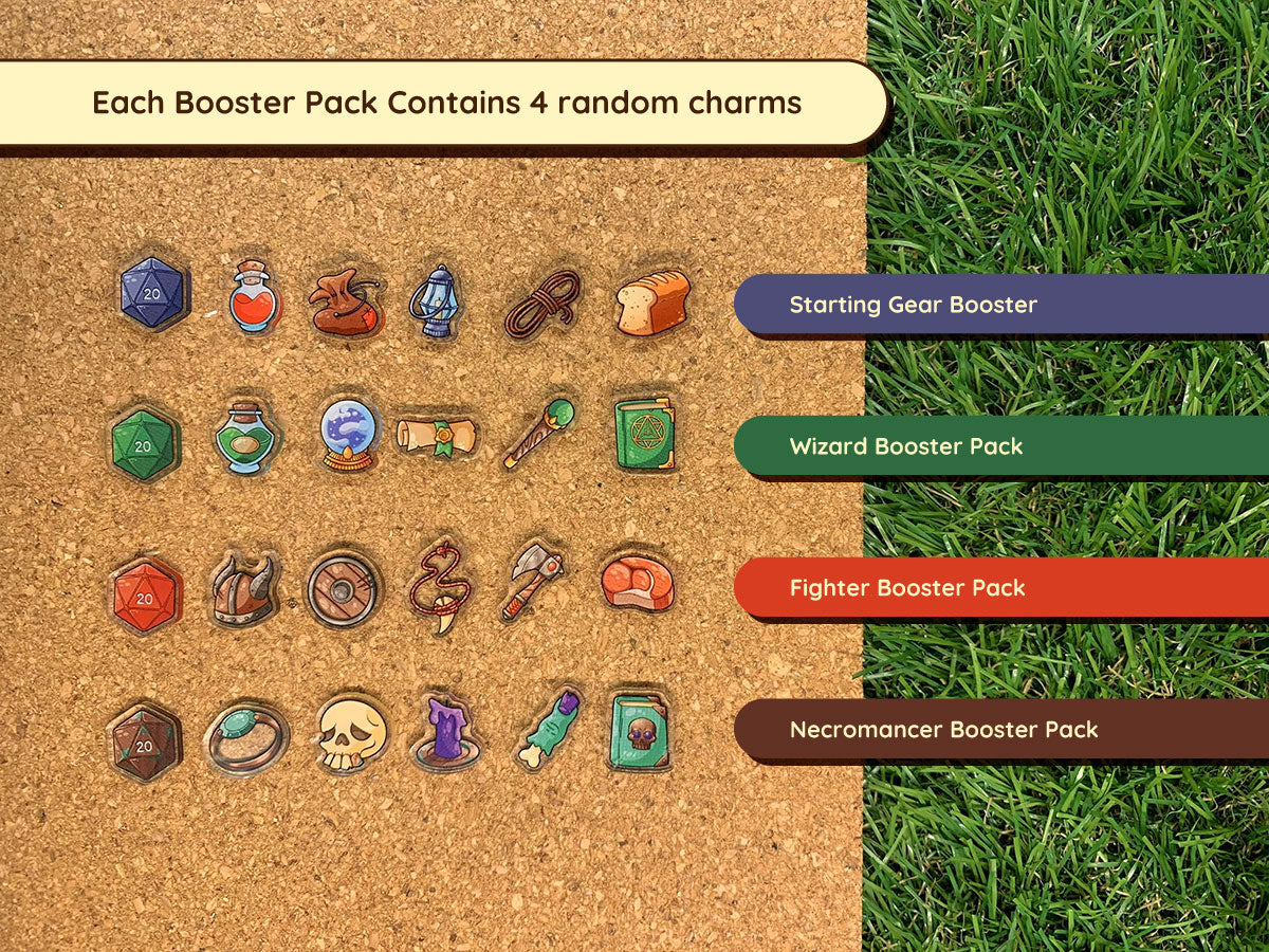 High Fantasy Shaker Keyring Booster Pack