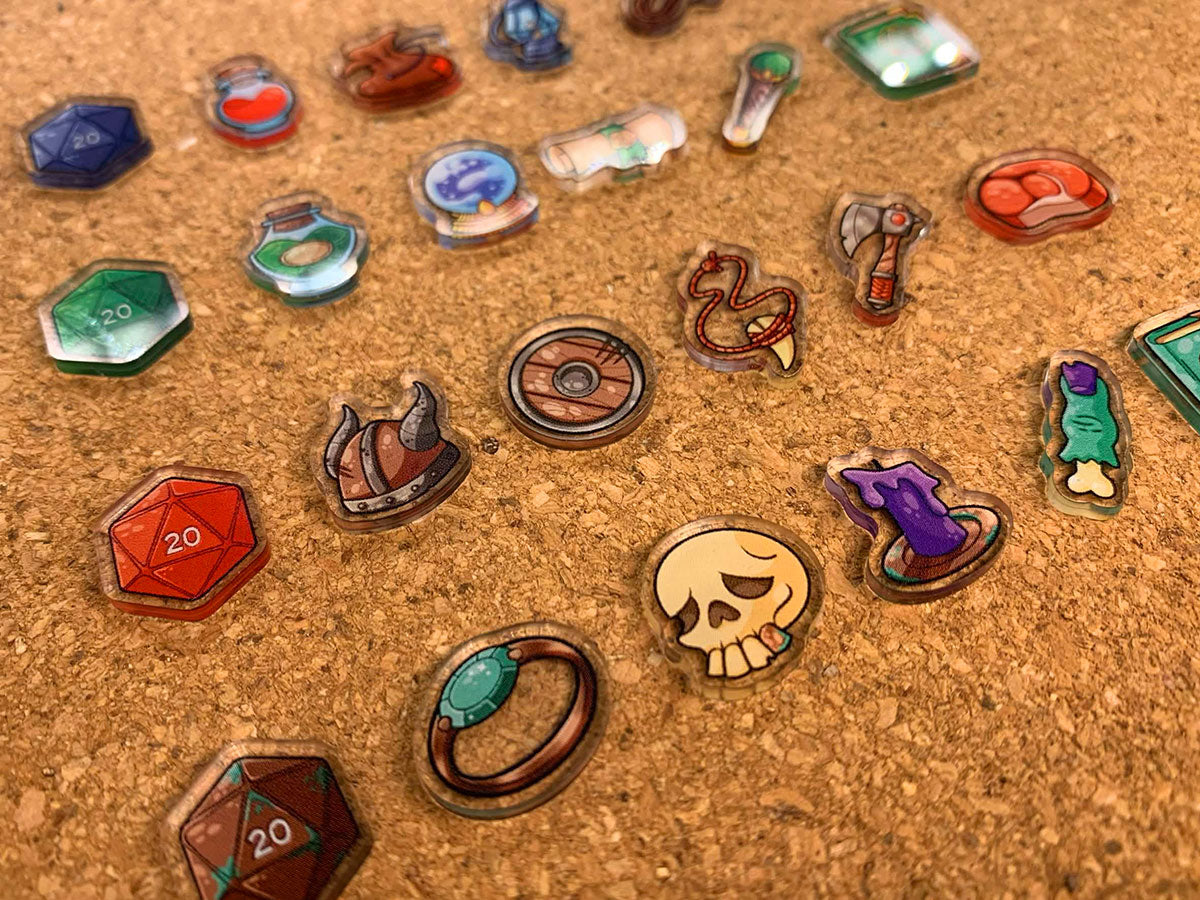 High Fantasy Shaker Keyring Booster Pack