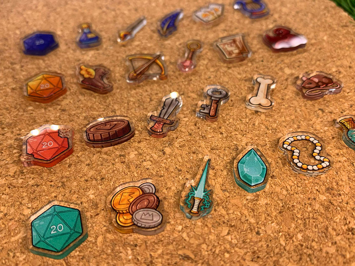 High Fantasy Shaker Keyring Booster Pack