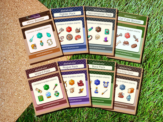 High Fantasy Shaker Keyring Booster Pack