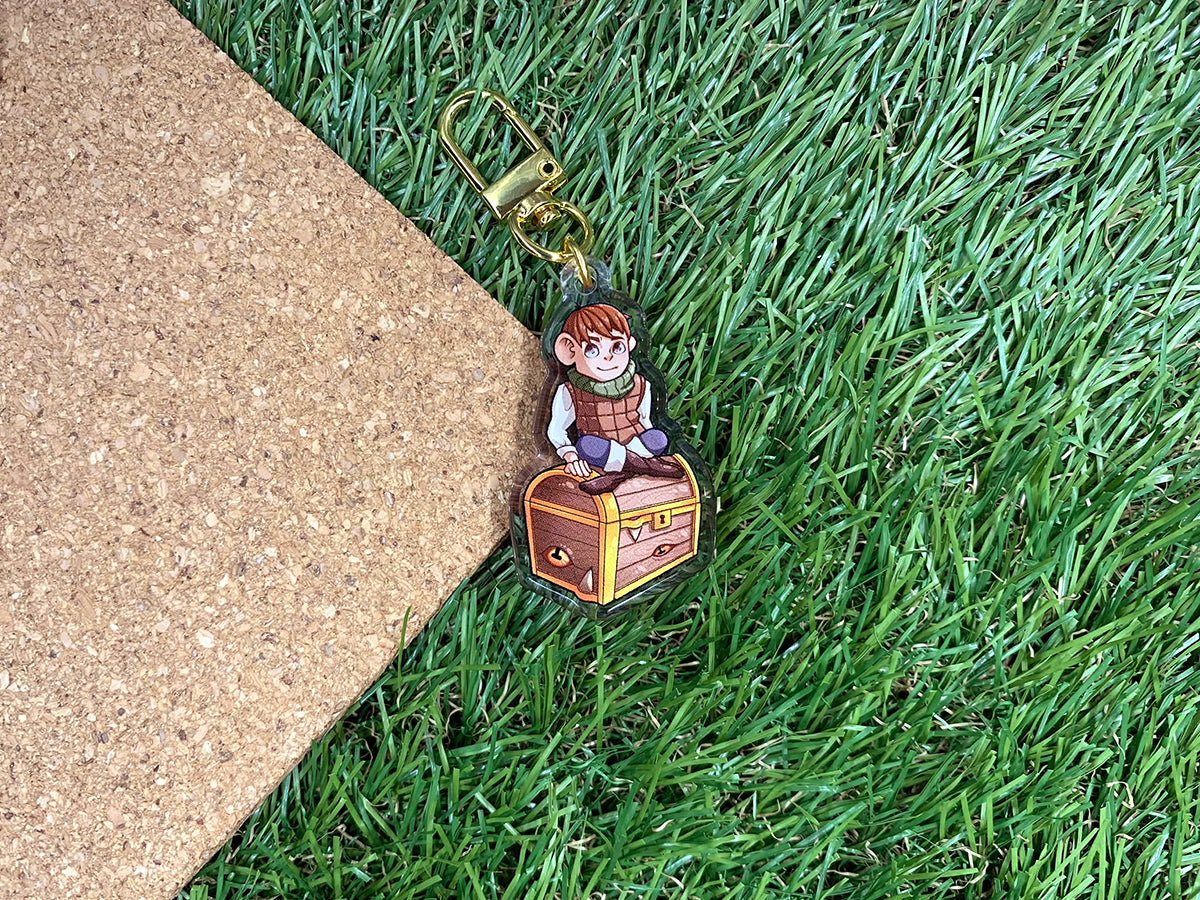 Delicious in Dungeon Keyrings
