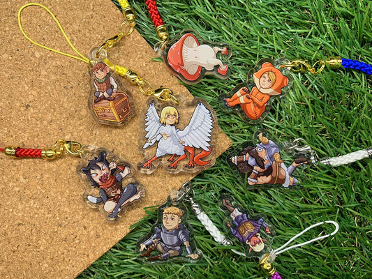 Delicious in Dungeon Phone Charm