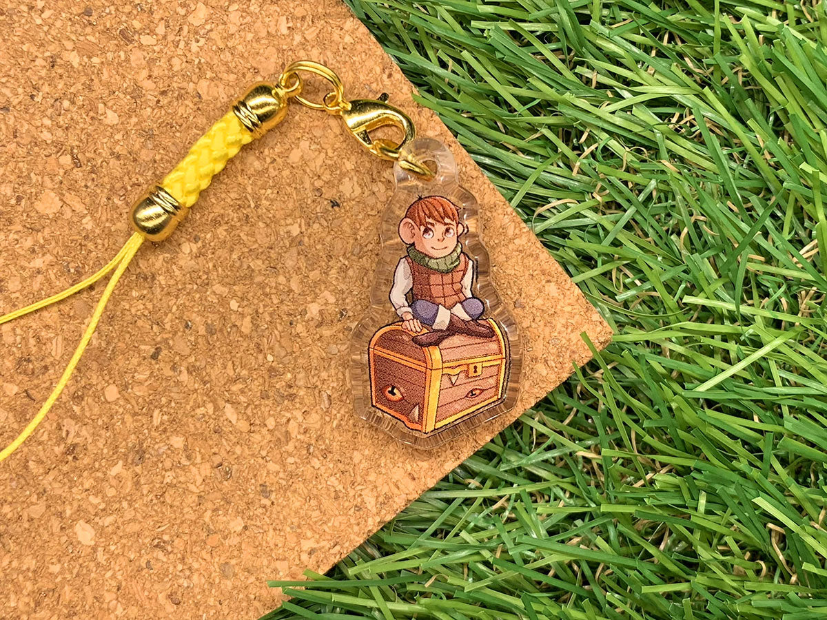 Delicious in Dungeon Phone Charm