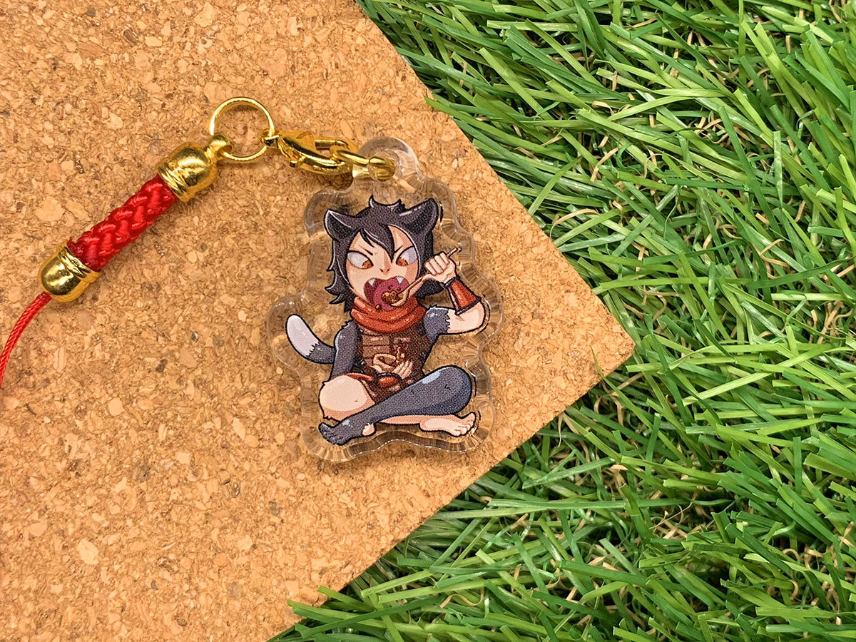 Delicious in Dungeon Phone Charm
