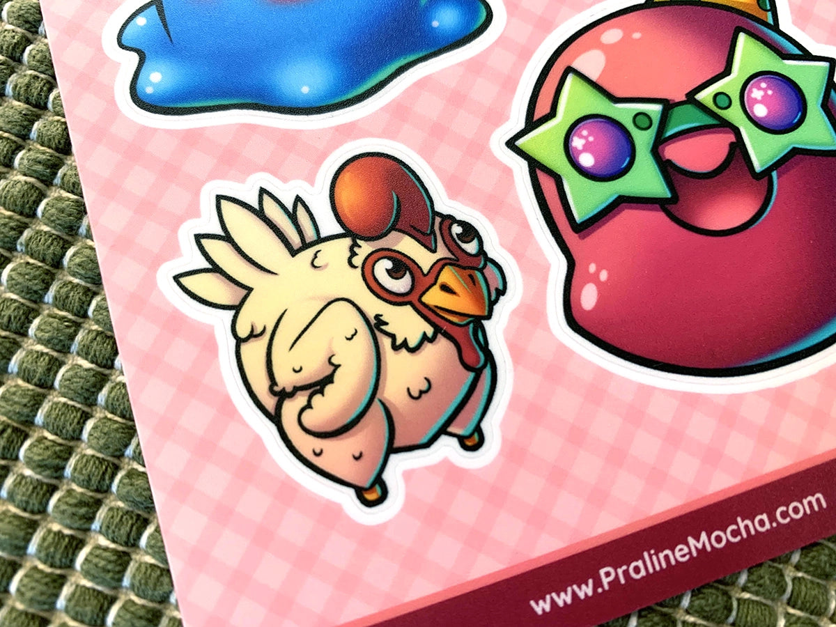 Far Far Range Sticker Sheet