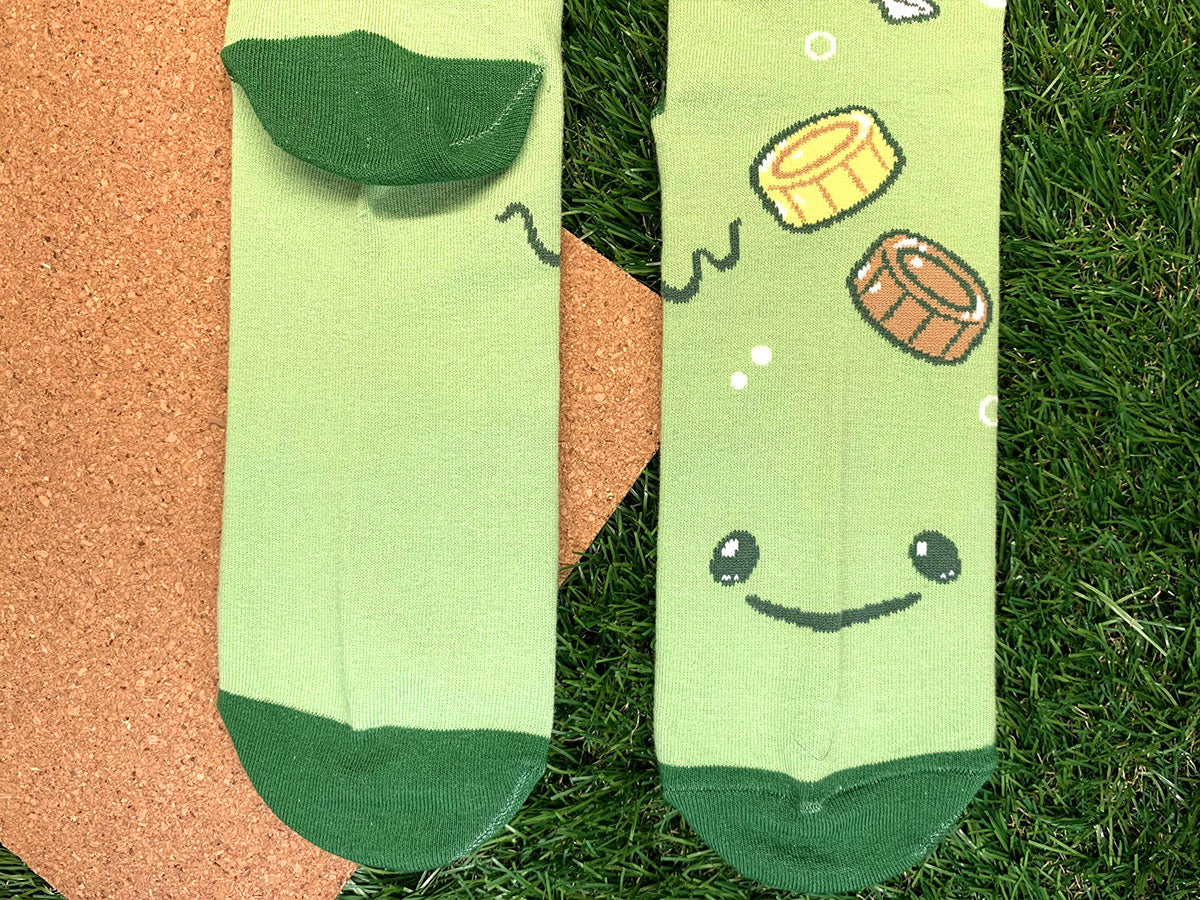 Gelatinous Cube Socks