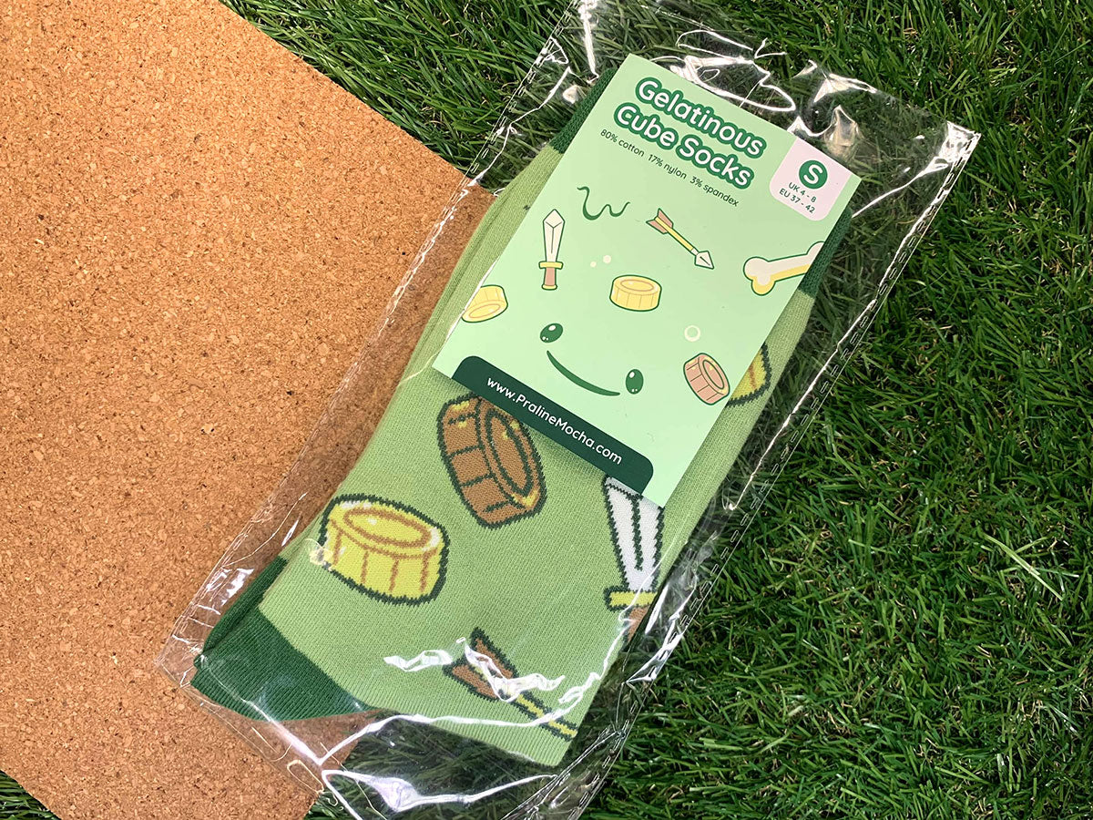 Gelatinous Cube Socks