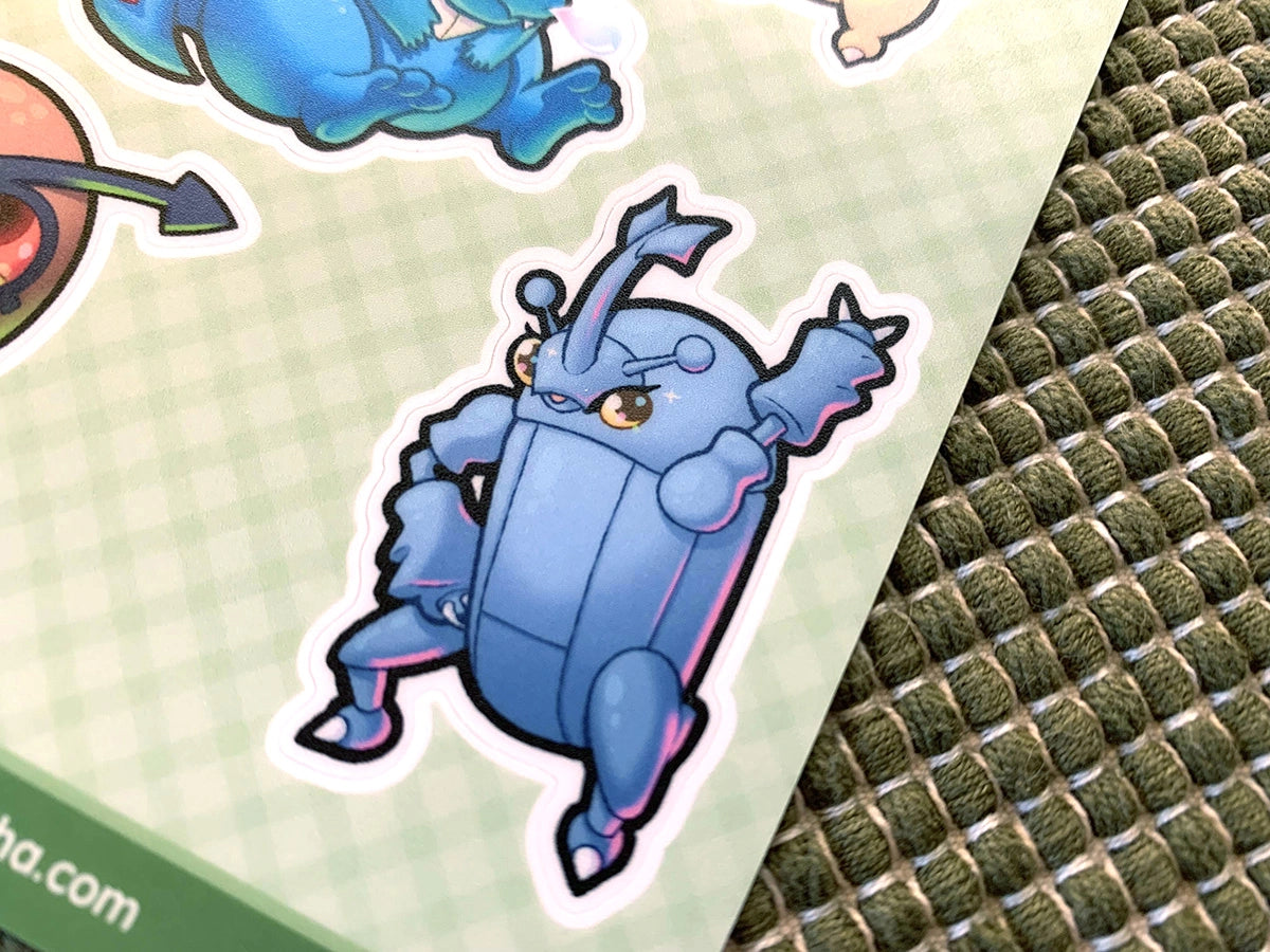 Johto Journey Sticker Sheet