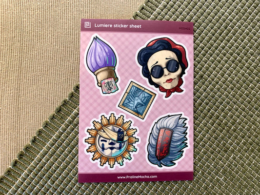 Lumiere Sticker Sheet