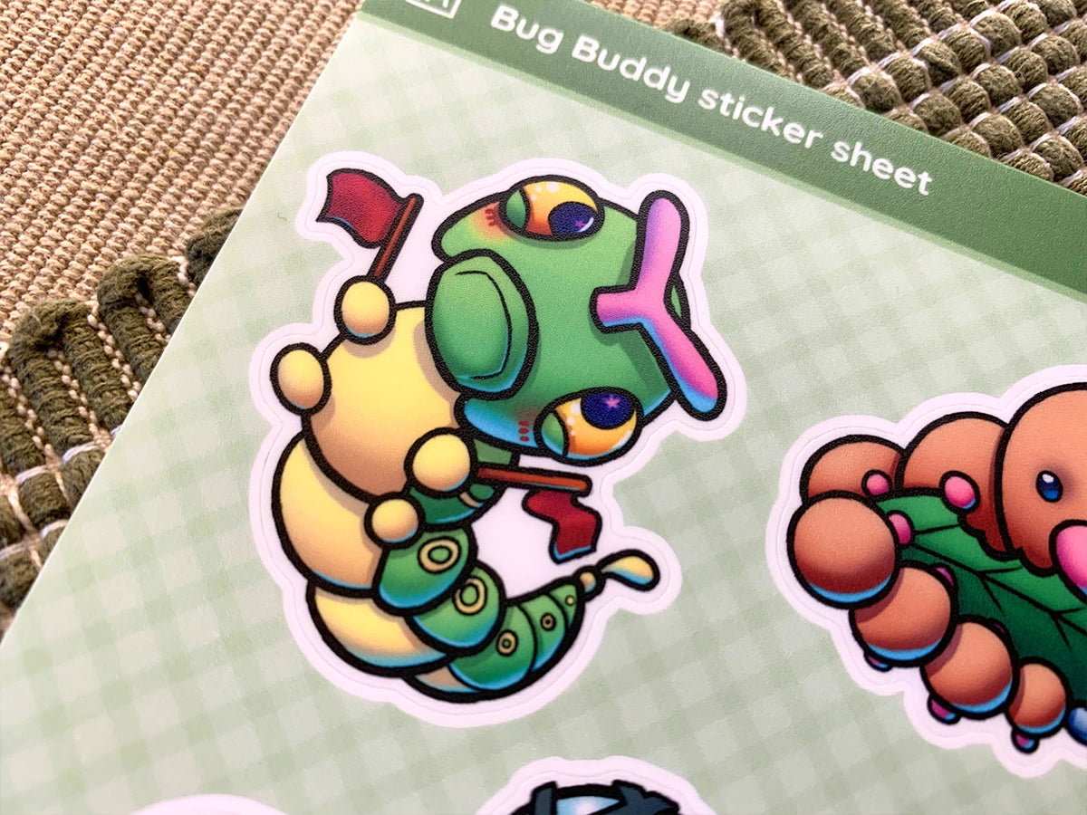 Bug Buddy Sticker Sheet