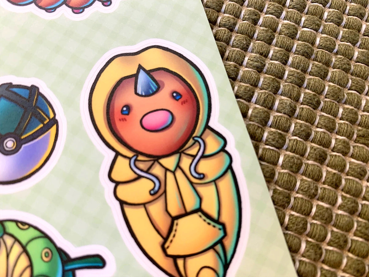 Bug Buddy Sticker Sheet