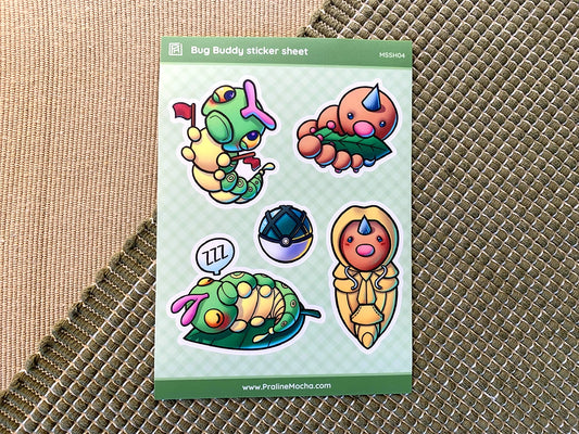 Bug Buddy Sticker Sheet