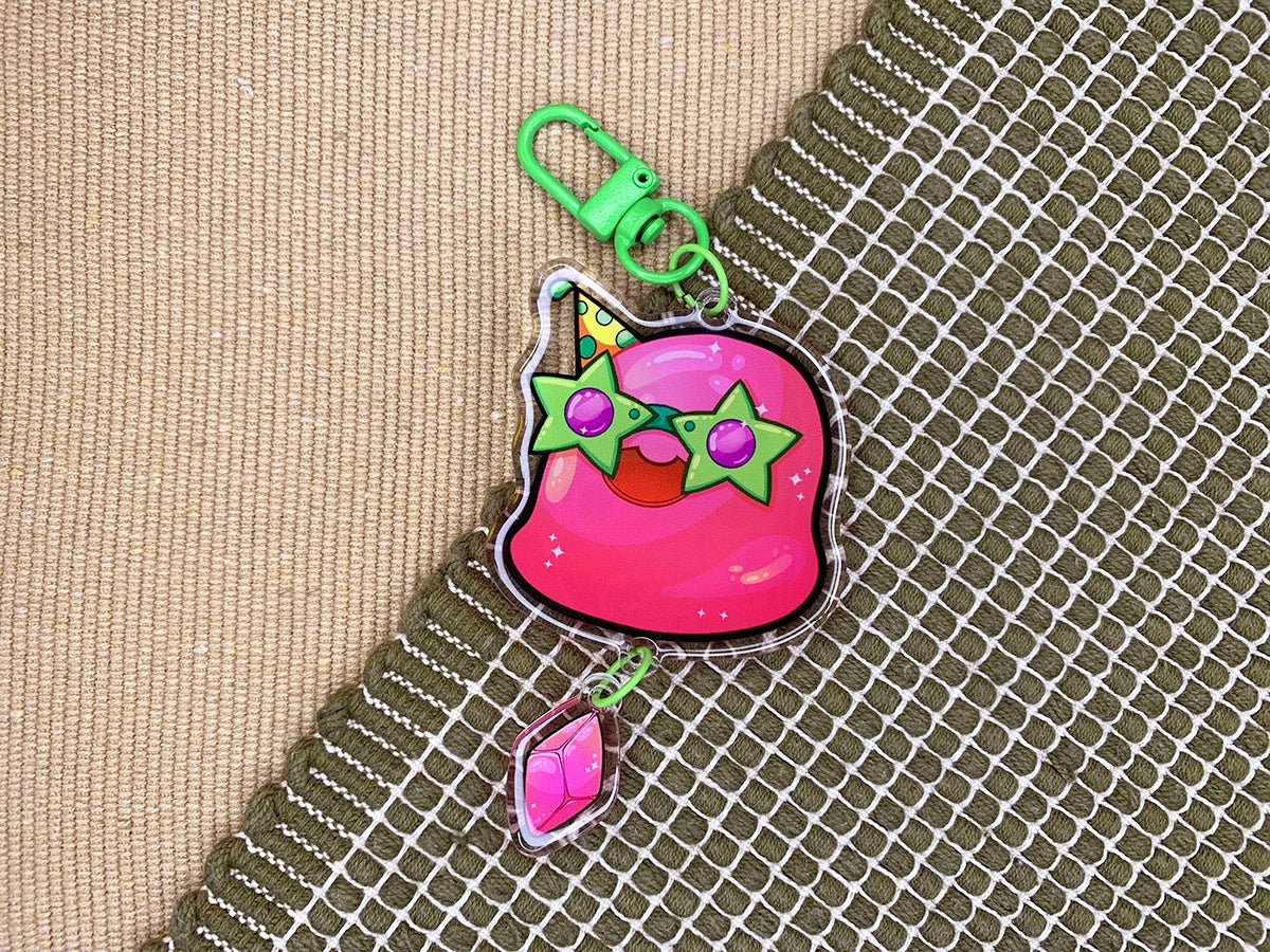 Party Gordo Slime Acrylic Keyring