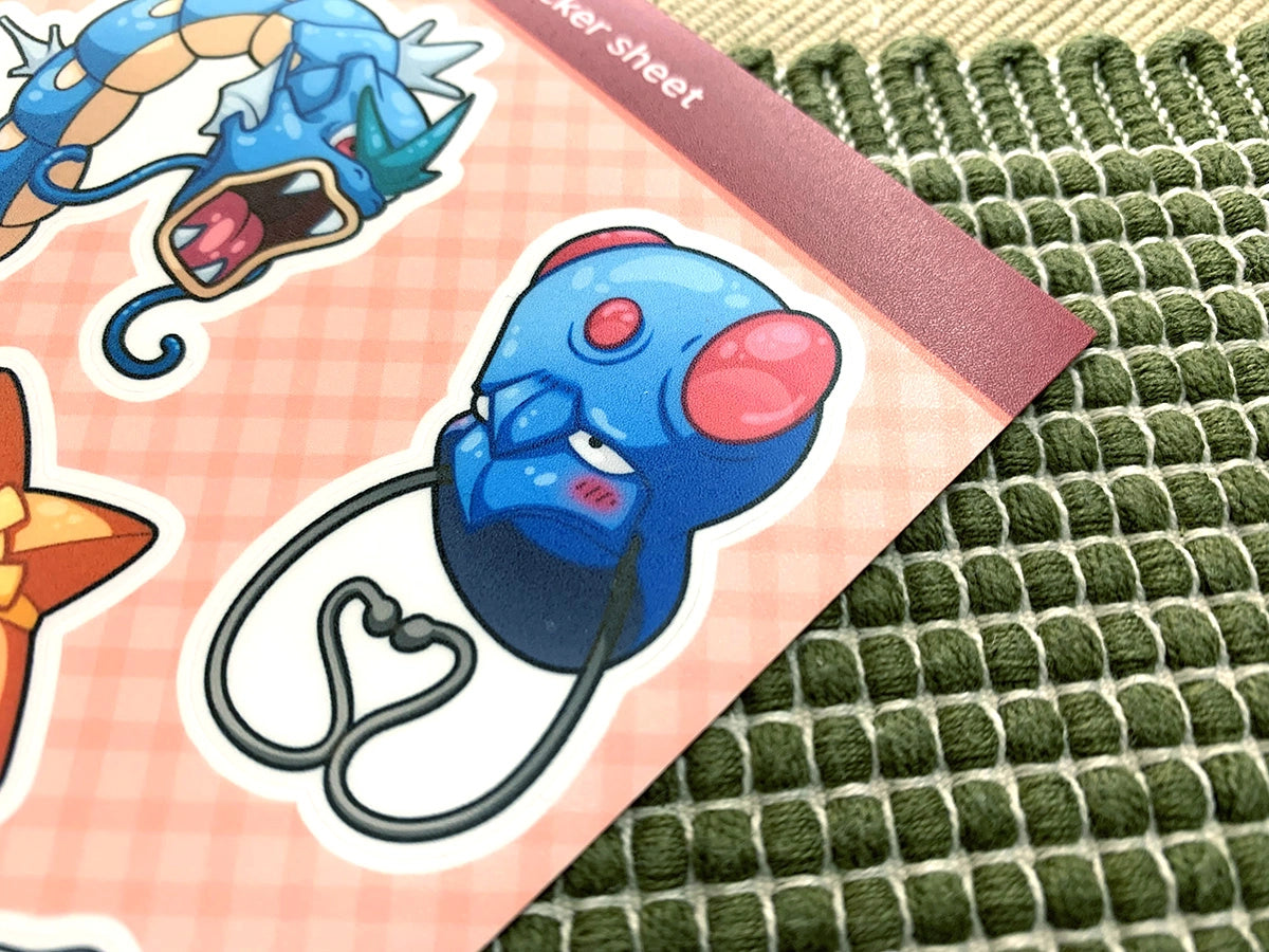 Ocean Friends Sticker Sheet